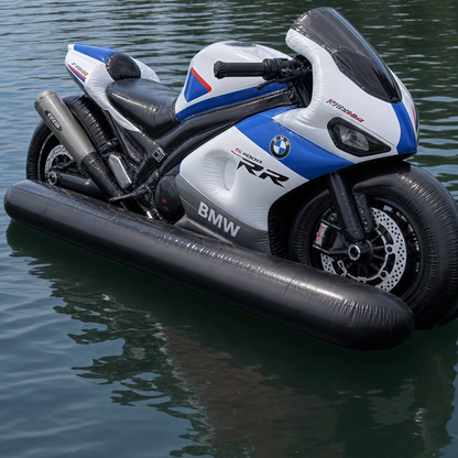 WaveFloaties™ Inflated Motorized Bike Floaties